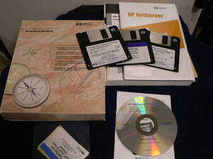 送料最安 520円：HP NetServer Navigator マニュアル、CD、FD　一式？　完全英語版