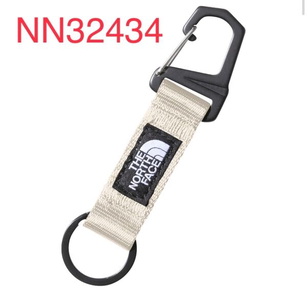 新品未使用 ノースフェイス キーキーパー NN32434 ホワイトデューン