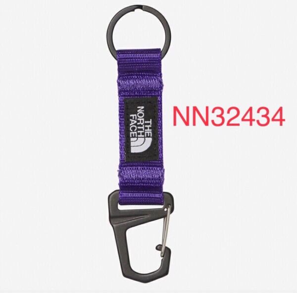 新品未使用 ノースフェイス キーキーパー NN32434 パープル