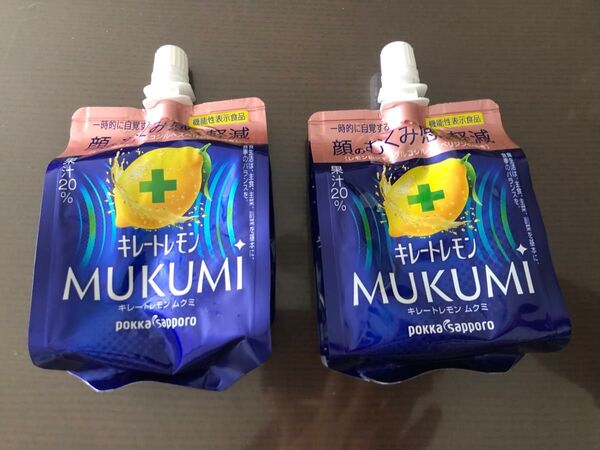 キレートレモンMUKUMIゼリー165g 2個 機能性表示食品
