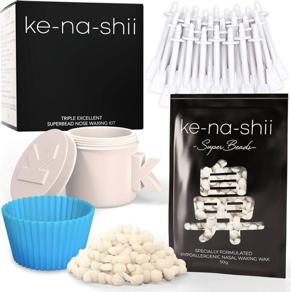 未使用品!鼻毛脱毛 ノーズワックスキット 14回分 脱毛 50gセルフ