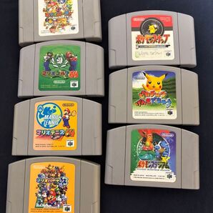 【売り切れ御免】Nintendo64ソフト 7本セット 動作確認済み まとめ売り
