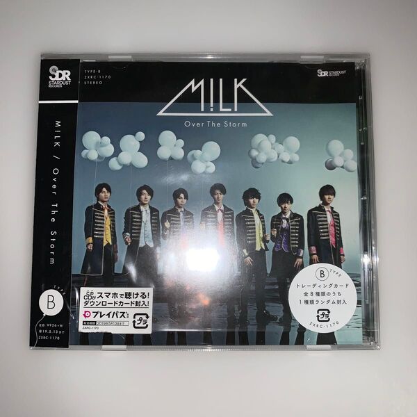 M!LK ミルク CD Over The Storm タイプB オーバーザストーム