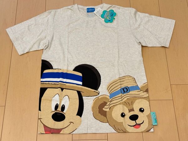 新品 Mサイズ Tシャツ ダッフィー&フレンズ ミッキー スプリングヴォヤッジ 東京ディズニーシーTDS バックプリント