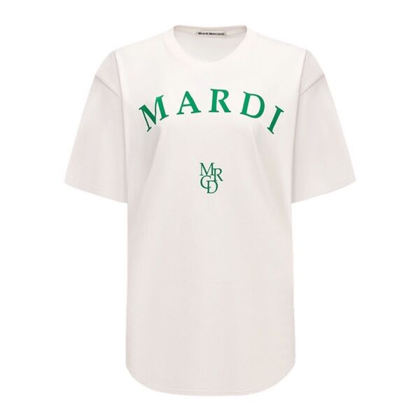 韓国 Mardi マルディメクルディ Tシャツ 半袖 クリームグリーン