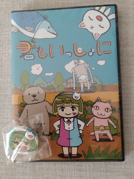 自作製作版モナコインちゃんアニメCD&缶バッチ