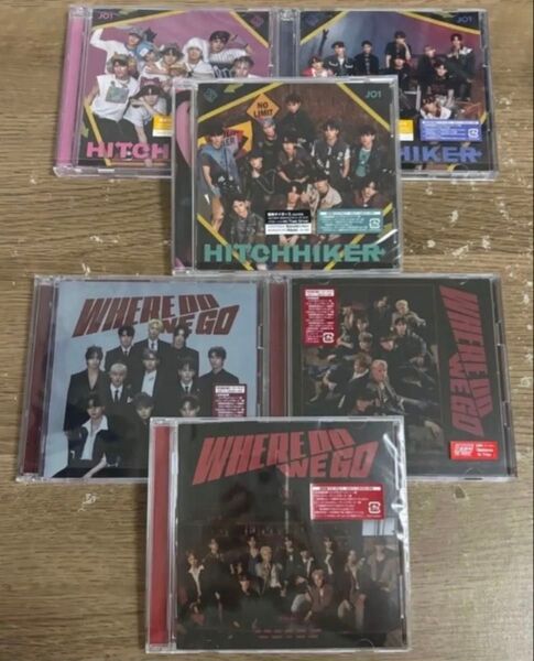 JO1 WHERE DO WE GO/HITCHHIKER 3形態セット