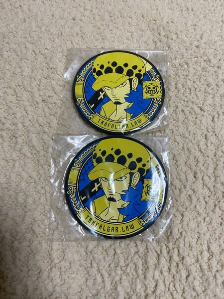 ONE PIECE 一番くじ ラバーコースター ロー 2点セット