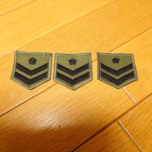 陸上自衛隊 階級章 1等陸士 実物