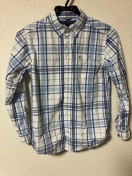 TOMMY HILFIGER チェック柄長袖シャツ M(12/14)