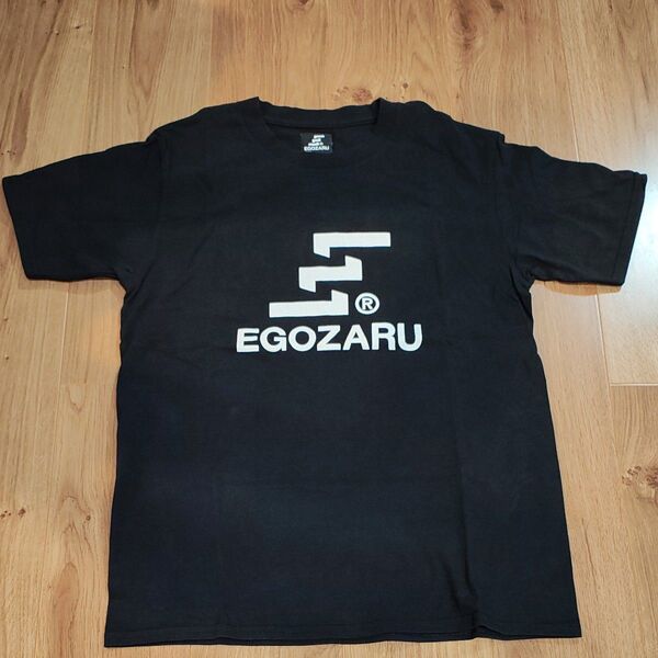 EGOZARU Tシャツ 黒 ブラック S