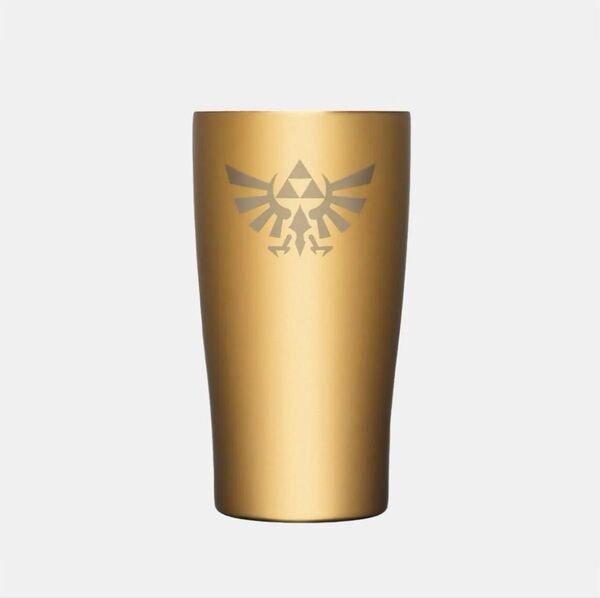 真空断熱構造で飲み頃温度が長く続く ゼルダの伝説 ハイラルの紋章タンブラー 付録 ※説明文必読