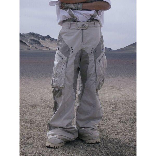 PERSONSOUL BOOTCUT CARGO PANTS 24SS