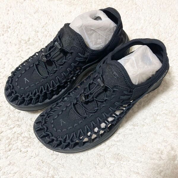 キーン KEEN UNEEK BLACK ブラック 25㎝ ユニーク