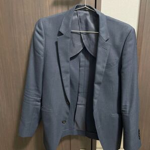 SUIT SELECT BLS1601 青 A4 スーツ セットアップ ブレザー ジャケット パンツ シングル ビジネス