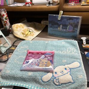 シナモロールスシローコラボポーチ シフォン