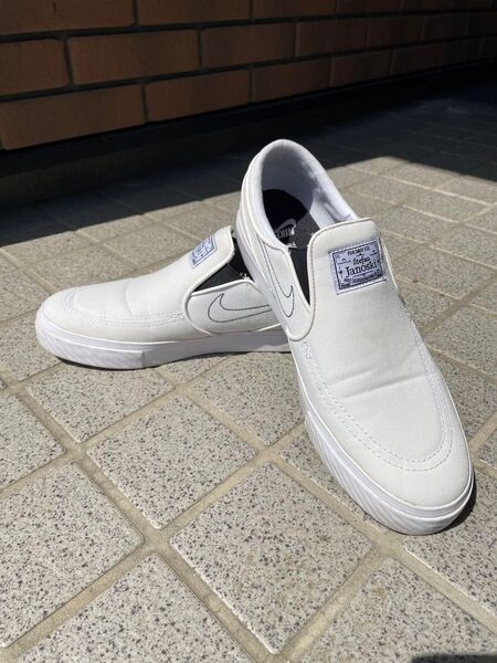 Nike Stefan Janoski スリッポン ホワイト 28cm