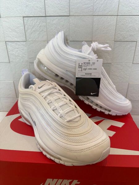【26.5cm】ナイキ エアマックス 97 ホワイト 新品未使用品 NIKE