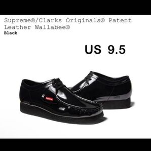新品未使用品 Supreme Clarks Patent Wallabee US 9.5