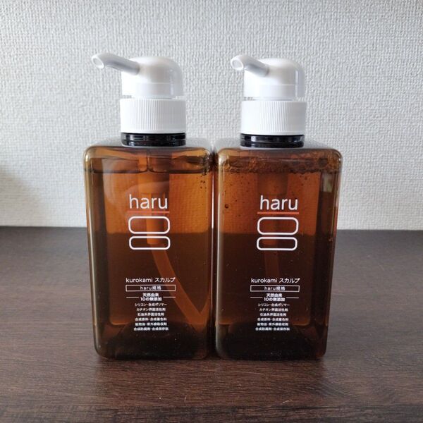 新品未開封 haru kurokami スカルプ 400ml 柑橘 2本