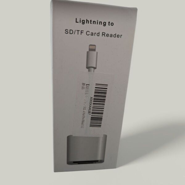 Lightning - SD/TFカードリーダー 新品未使用