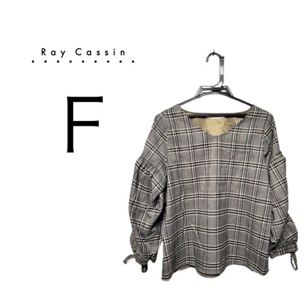 Ray Cassin レディース チェック柄トップス フリーサイズ