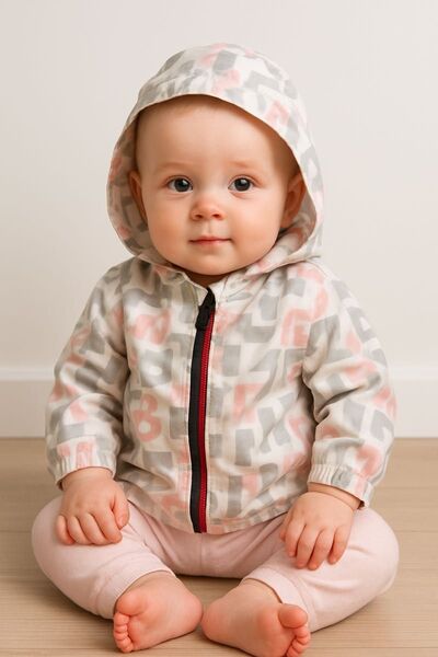 新品☆定価3,900円☆ユニセックス 長袖 ウィンドブレーカー /シャカシャカ 男の子用、女の子用 65