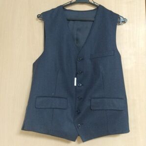 紺のメンズ ベスト