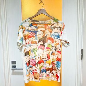 キャラクターイラスト Tシャツ ホワイト