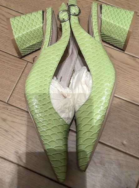 値下げ!パンプス ハイヒール 新品 24cm