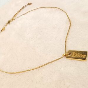 Dior クリスチャンディオール ネックレス ゴールド