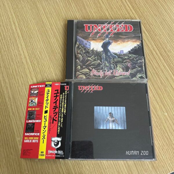 ユナイテッド UNITED 初期アルバムCD2枚セット