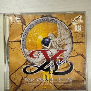 PCエンジン イースⅣ The Dawn of Ys ソフト