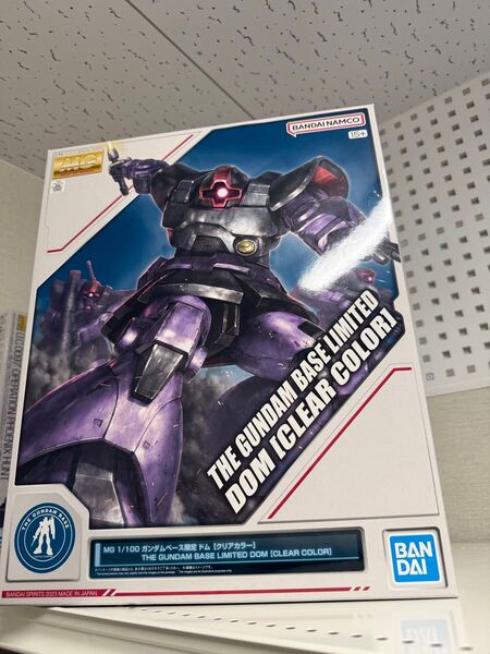MG 1/100 ガンダムベース限定ドム 【クリアカラー】