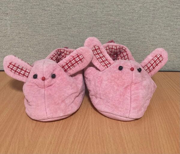 うさぎ スリッパ ピンク 21〜22cm程度