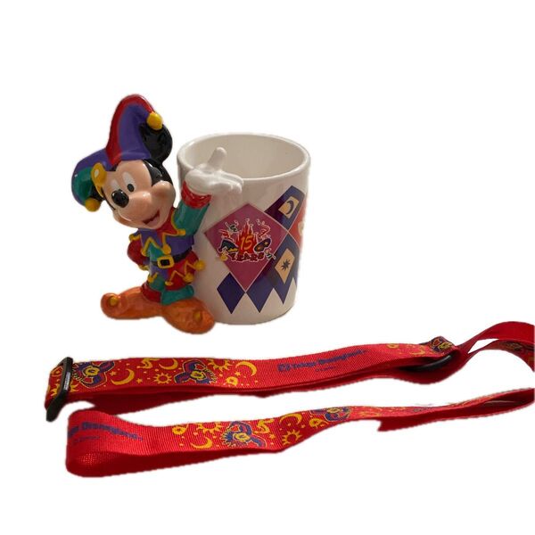 東京ディズニーランド15周年記念ミッキーのペンスタンドとペットボトルホルダー
