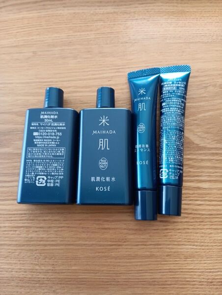 4点 米肌肌潤改善エッセンス 肌潤化粧水