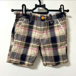 新品タグ付き!Fith works フィス 半ズボン チェック柄 ハーフパンツ