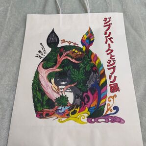 ジブリパークとジブリ展 スタジオジブリ ショッパー 紙袋