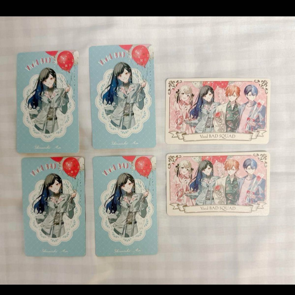 プロセカ 色紙 青空に願うユアハピネス 白石 杏 2枚セット プロセカ 色紙 青空に願うユアハピネス 白石 杏 2枚セット