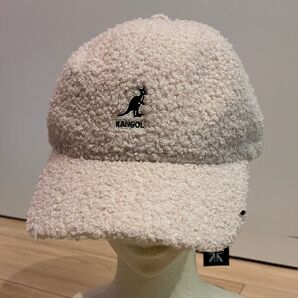 KANGOL キャップ 帽子 ふわふわ レディース ホワイト 未使用
