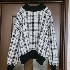 極美品 未使用に近い グレイル ツィード トップス L
