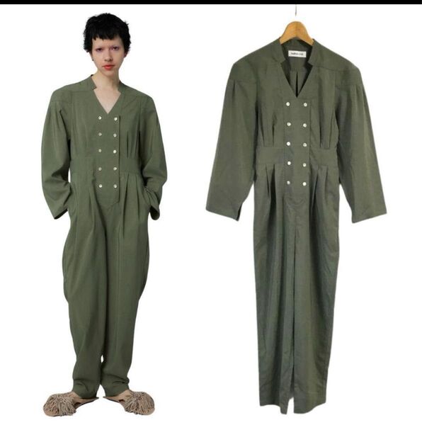 HeRIN.CYE ヘリンドットサイCup shoulder jump suits
