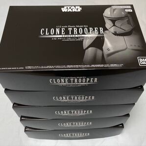 新品BANDAIバンダイSTARWARSスターウォーズ1/12CLONE TROOPERクローントルーパーLIMITED Ver.
