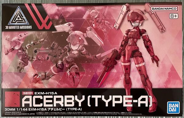 新品未使用BANDAIバンダイ30MM1/144EXM-15Aアチェルビー(TYPE-A)未組立マクシオン軍EXAMACS
