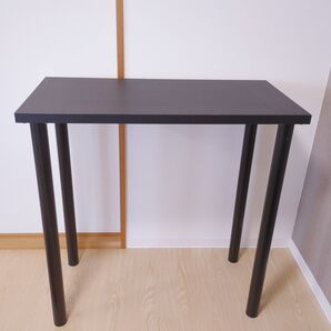 テーブル ハイカウンターテーブル バーテーブル 木製(合成樹脂化粧繊維板)