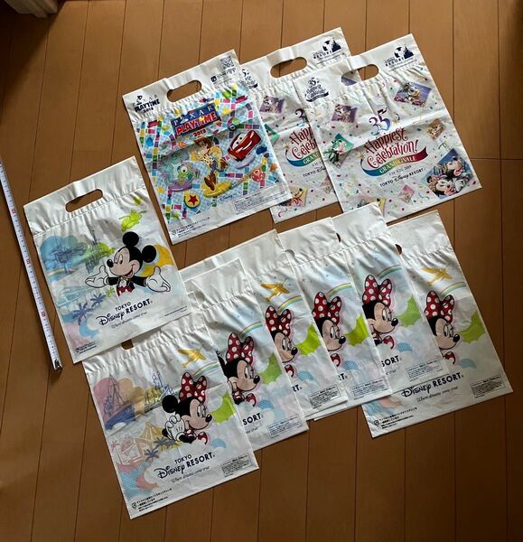 ディズニーリゾート ショップ袋 ショッパー ビニールショッパー まとめ売り