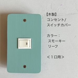 木製コンセント/スイッチカバー<1口用>