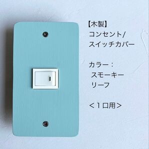 木製コンセント/スイッチカバー<1口用>