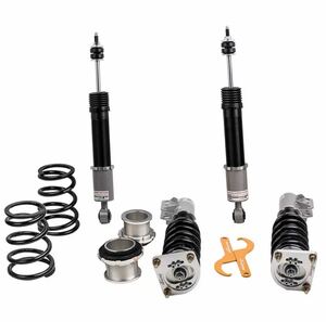 94y~04y Ford Mustang shock absorber absorber strut damping force 24 -step attaching coil spring spring suspension kit silver air suspension 